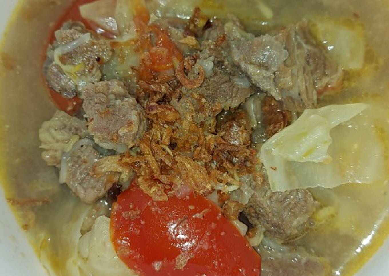 Soto Daging Bening Simple + Tips Empuk
