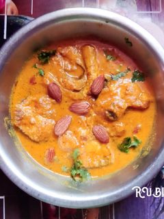 আমন্ড রুই (almond rui recipe in Bengali) রেসিপির প্রধান ছবি