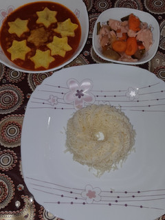 عکسی از دستور برنج ایرانی و خورشت قیمه