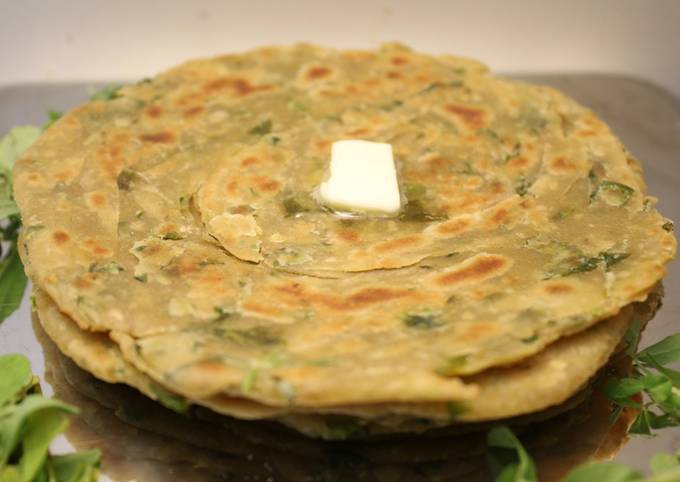 Methi Laccha Paratha