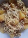 Plátano con Papa al Coco