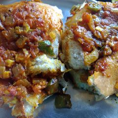 Masala pav A picture of Masala pav.