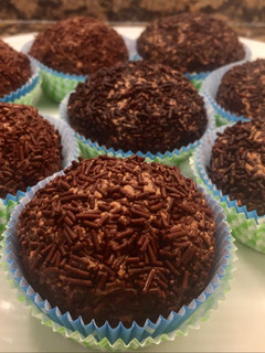 Una foto de Trufas de chocolate