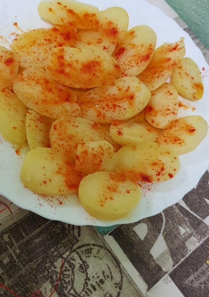 Una foto de Patatas a la gallega