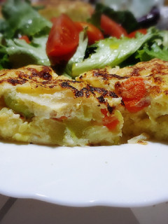 Una foto de Tortilla de calabacín pa' unas prisas