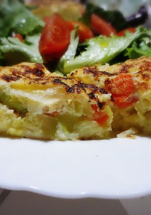 Foto principal de Tortilla de calabacín pa' unas prisas
