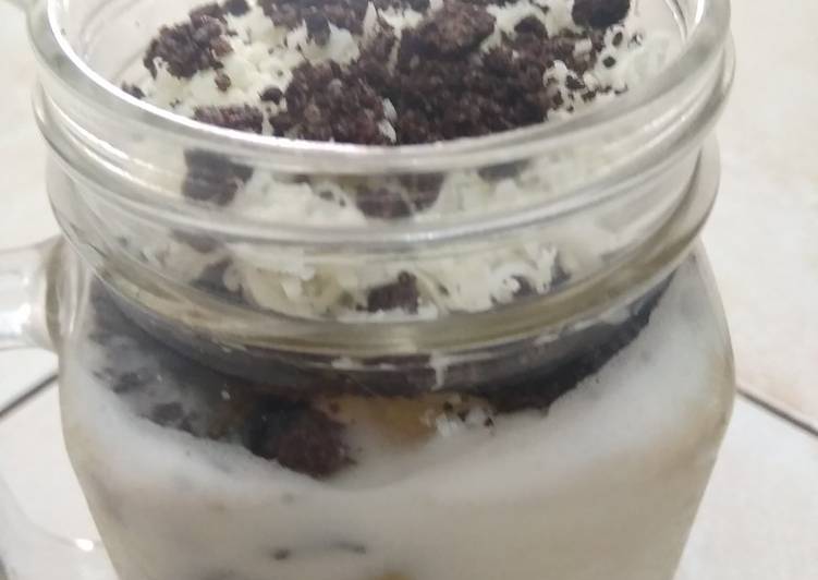 Oreo milk shake keju