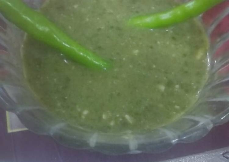 Recipe of Award-winning Green chutney