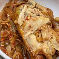 A picture of Peppered chicken.