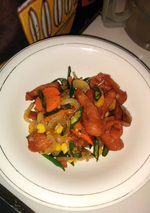 Foto resep Tumis Sosis Ayam