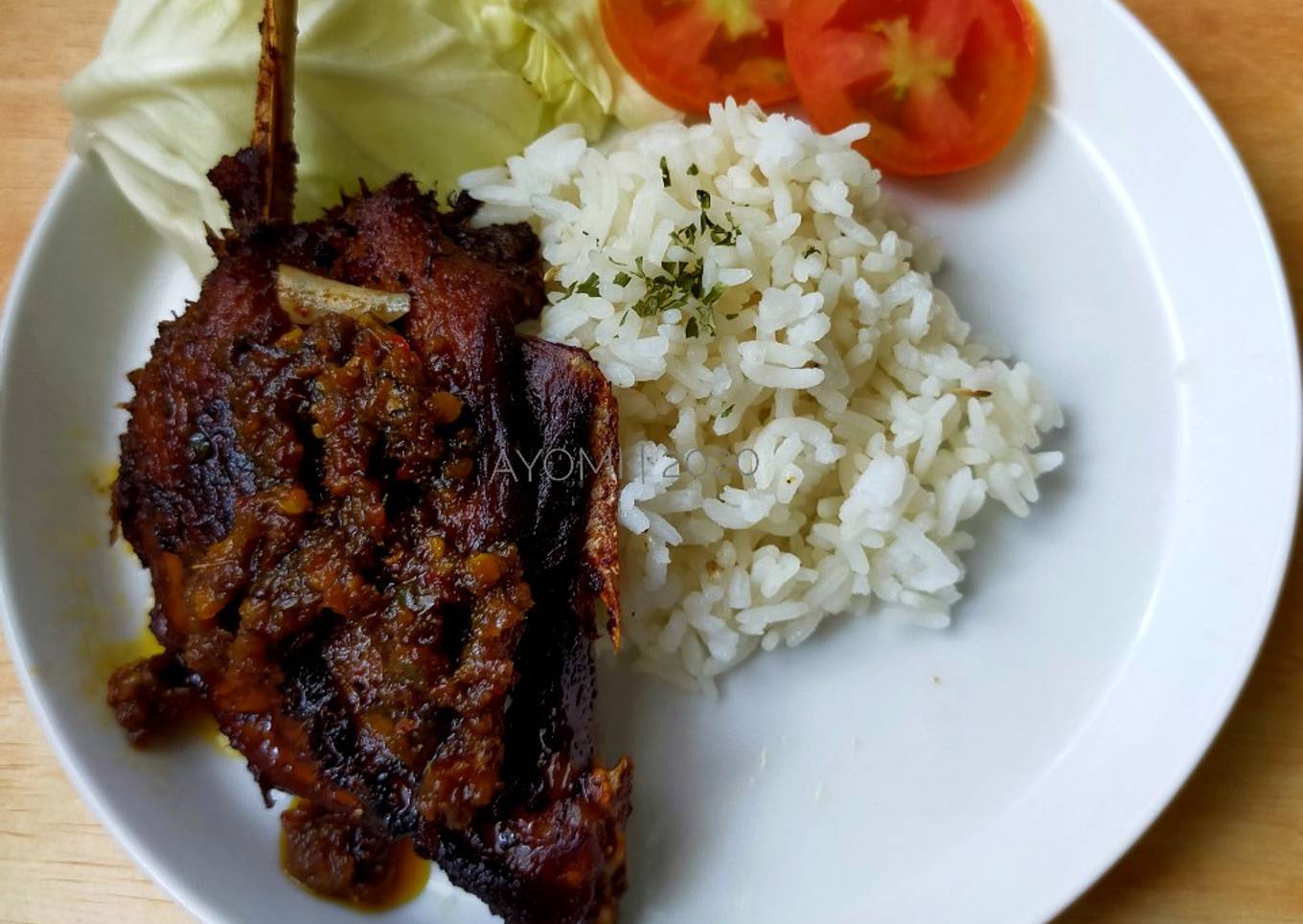 Nasi bebek madura