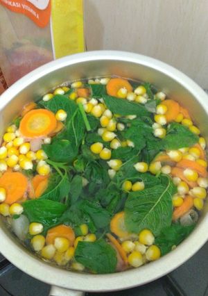 Foto resep Sayur bayam bening
