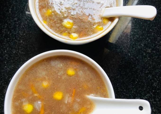 Recipe of Delicious Ragi vegetables soup
