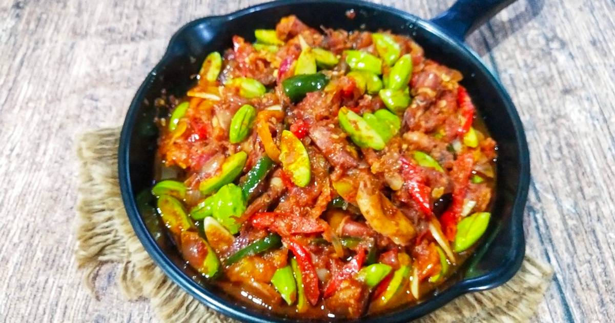 Resep Sambel Cumi Asin, Pete Dijamin Nikmat dan Mudah