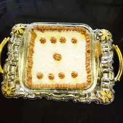 A picture of Coconut souffle.