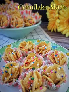 Gambar Cornflake Madu Mudah