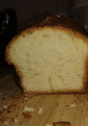Una foto de Budín de limón