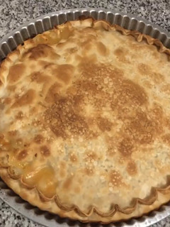 Una foto de Tarta de filete de Merluza