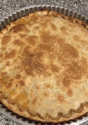 Una foto de Tarta de filete de Merluza