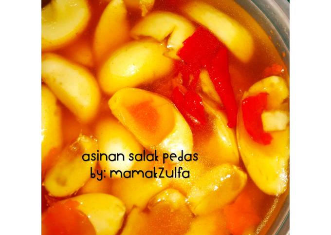 Resep Asinan Salak Pedas Anti Gagal