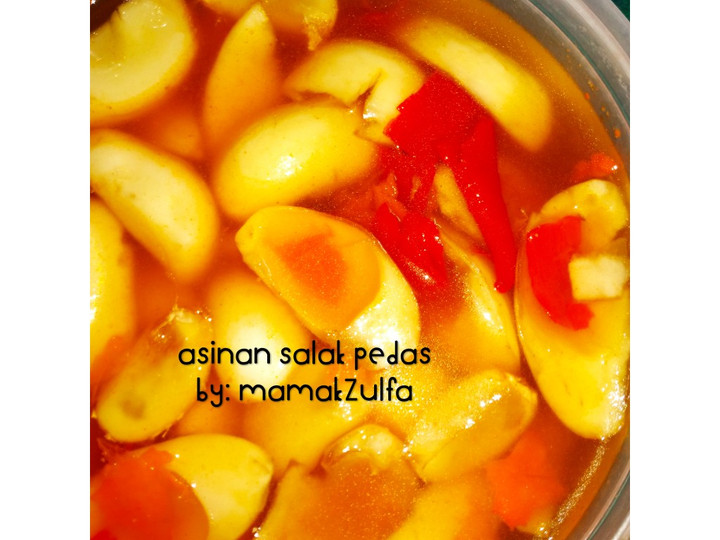 Resep Asinan Salak Pedas Anti Gagal