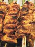 Peanut Satay Grilled Chicken Breasts