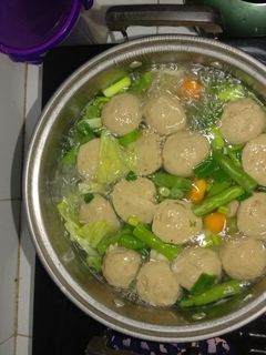 Foto resep Sayur Sop Bakso