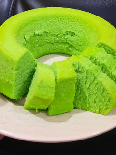 Foto resep Bolu pandan kukus santan