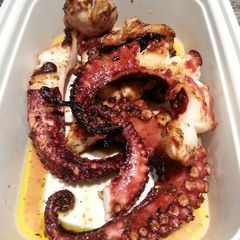 A picture of Grilled Octopus to go - by DW.