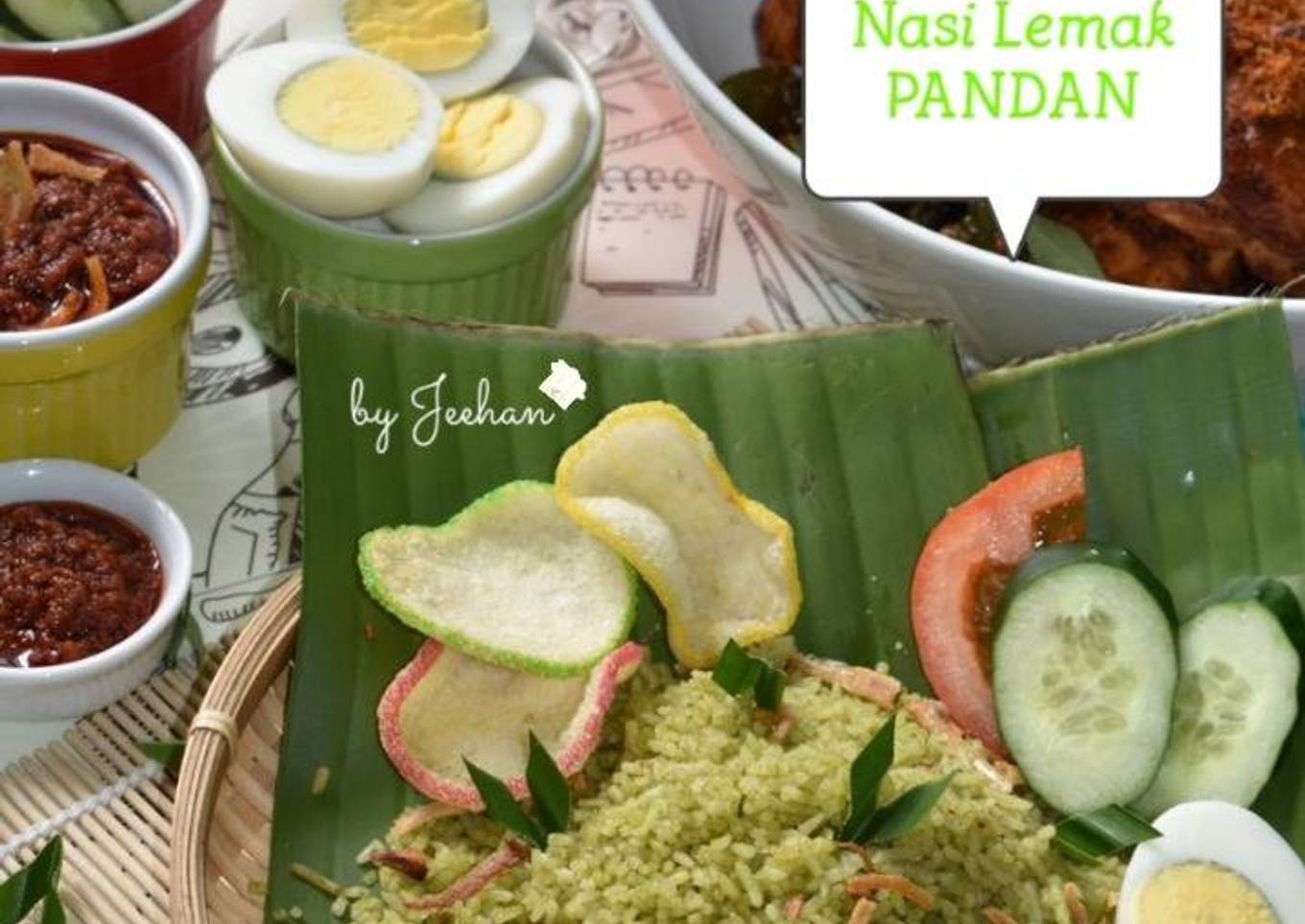 Nasi Limak Pandan