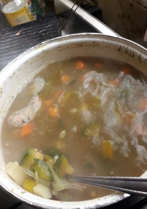 Una foto de Sopa echa en casa!