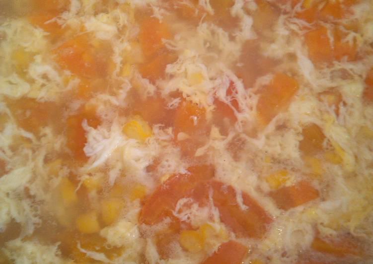 Sup Jagung Wortel Irit Sehat