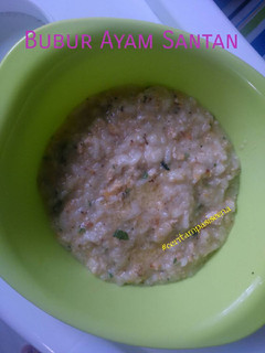 Foto resep Bubur Ayam Santan mpasi