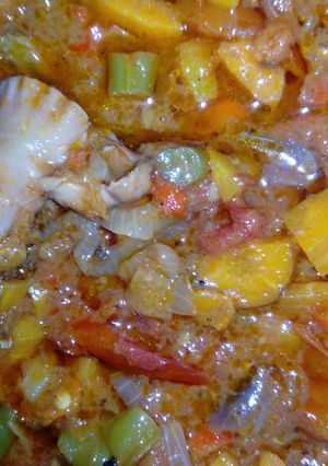 A picture of Gizzard sauce.