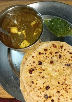 पालक पनीर (palak paneer recipe in Hindi) रेसिपी मुख्य फोटो