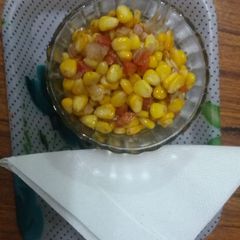 A picture of Sweet Corn chaat.