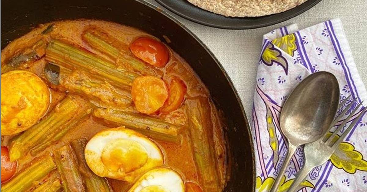 Drumstick and egg curry Recipe by Malaysian Kitchen UK Cookpad