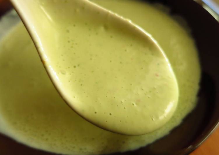 Steps to Prepare Any-night-of-the-week Basil Crema de Ají