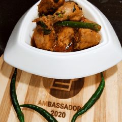 A picture of Peshawari Chicken 🐔 Karahi.