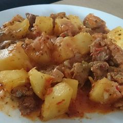 Spicy Pork Casserole A picture of Spicy Pork Casserole.