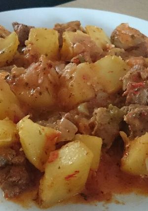 A picture of Spicy Pork Casserole.