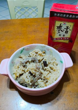 客家芋頭悶飯 的食譜成品照片