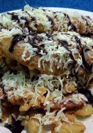 Foto resep Pisang Goreng Keju Toping Coklat