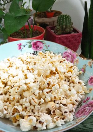 عکسی از دستور پاپ کورن نمکی (پفیلا)
