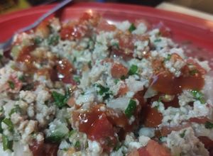 Una foto de Ceviche de tilapia Económico