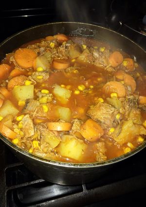 A picture of Brisket Stew.