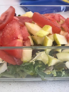 Una foto de Ensalada diferente vegetariana