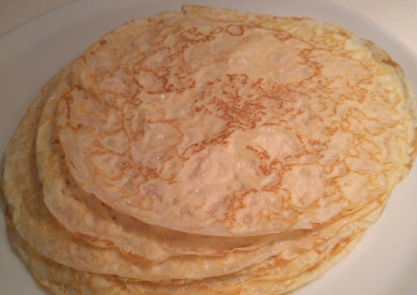 Crepes o filloas de 18cm