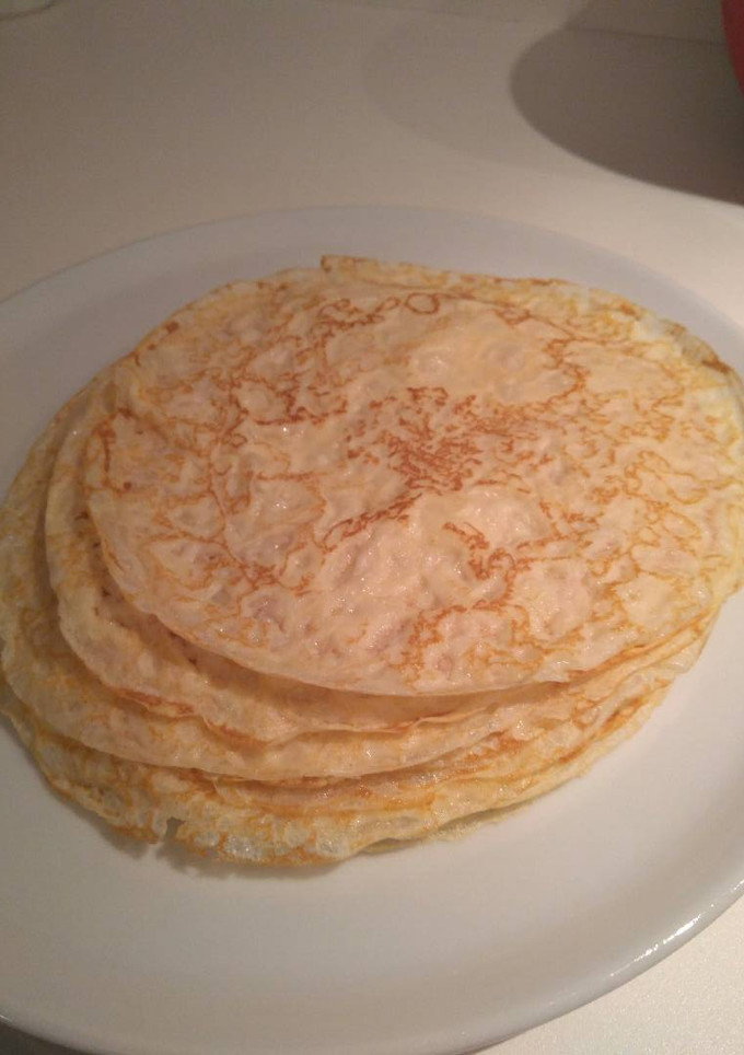 Una foto de Crepes o filloas de 18cm