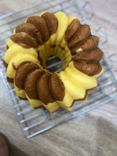 Foto resep Marble Cake Putih Telur Anti Gagal